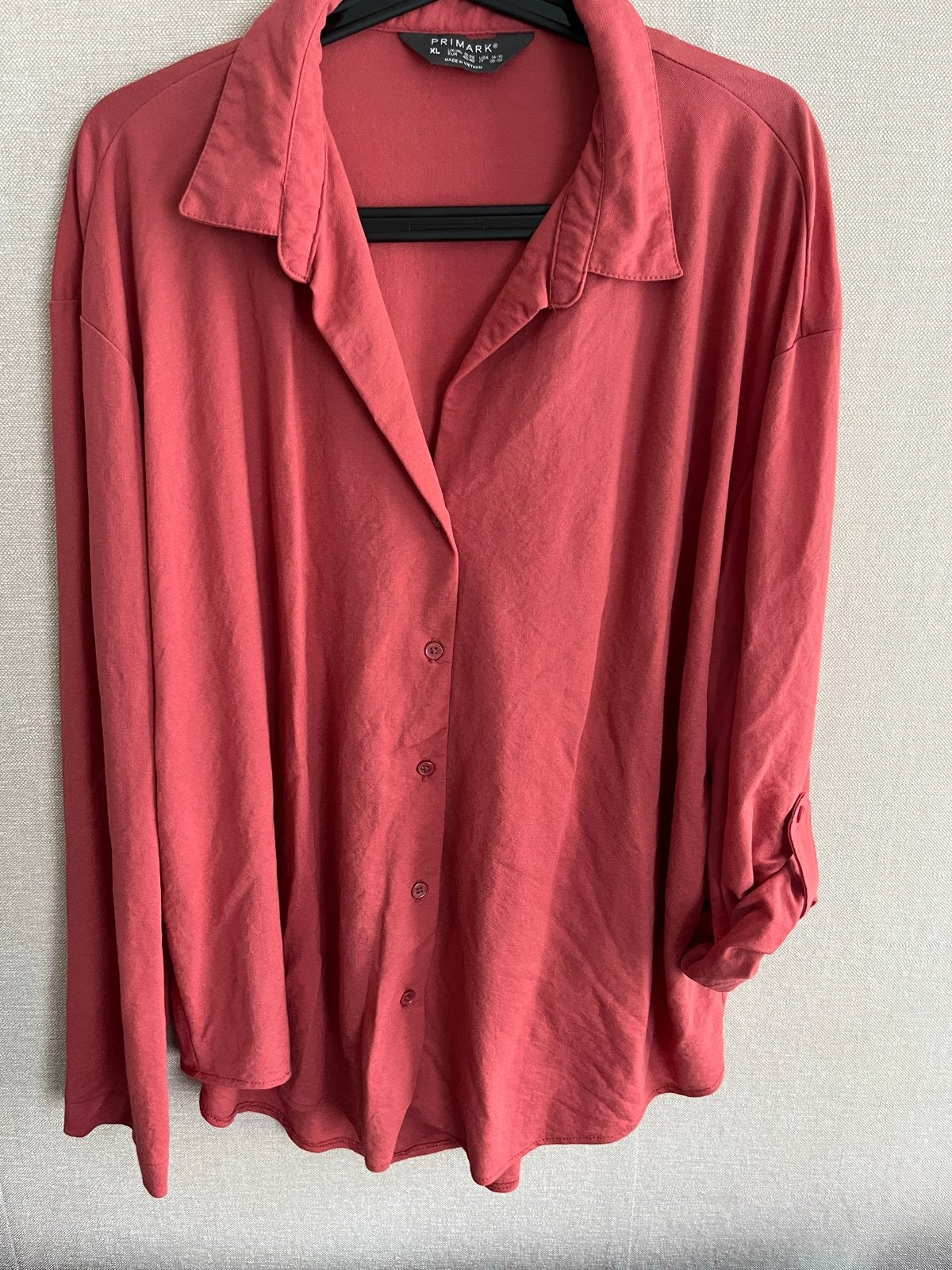 Primark roze/rode blouse maat XL, Kleding | Dames, Ophalen of Verzenden, Zo goed als nieuw, Maat 46/48 (XL) of groter, Roze