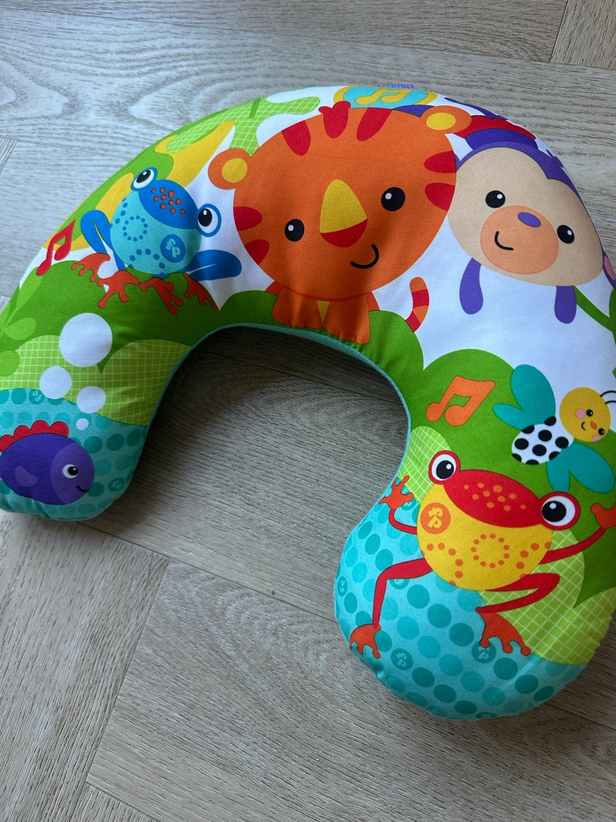 Fisher-Price buikkussen met dierenprint, Ophalen of Verzenden, Zo goed als nieuw, Overige typen