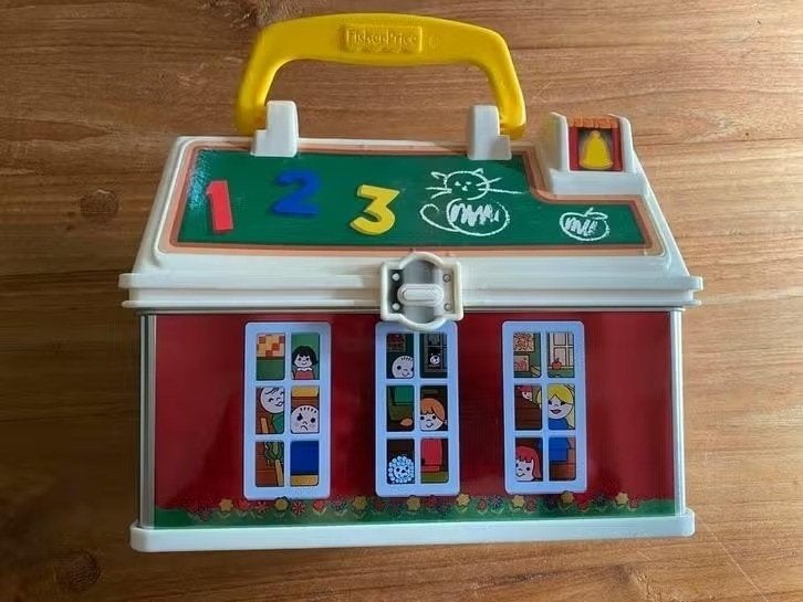 Lunchbox/ koffertje : school Fisher Price, Kinderen en Baby's, Speelgoed | Fisher-Price, Ophalen of Verzenden, Gebruikt, Overige typen