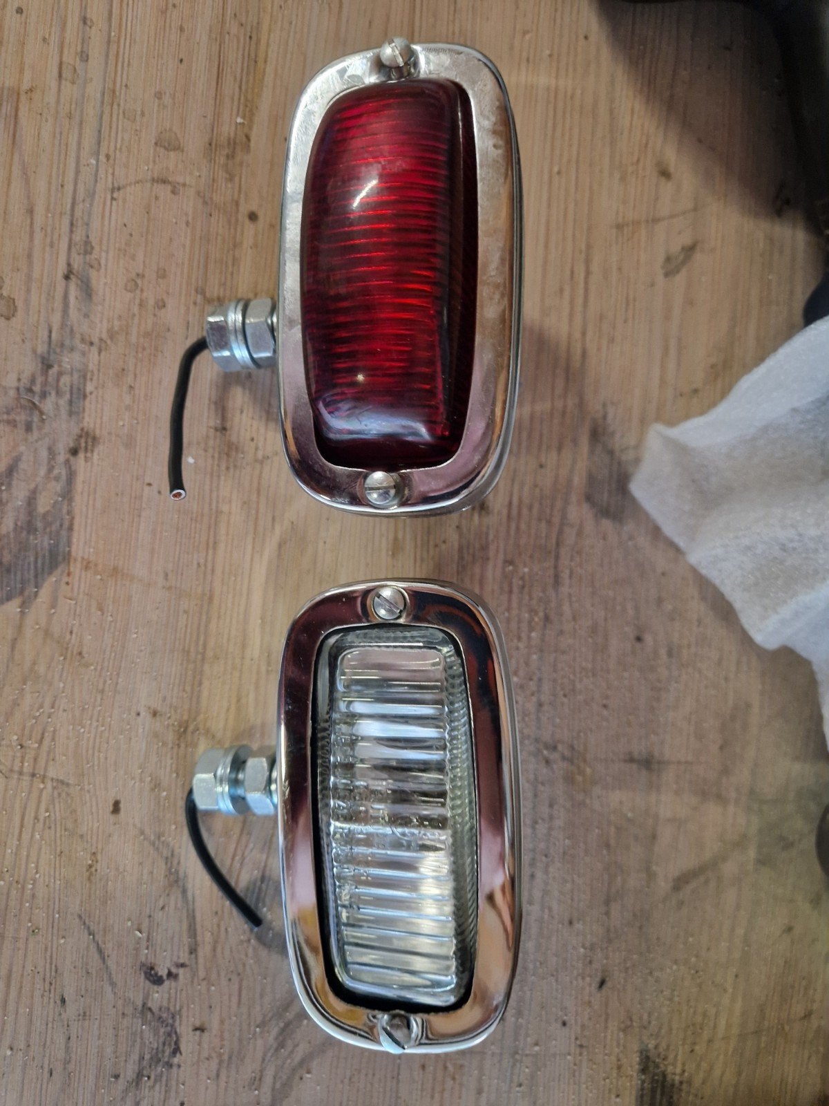 mistachterlicht + achteruitrijlicht Oldtimer/ Trabant, Auto-onderdelen, Ophalen of Verzenden, Nieuw, Universele onderdelen