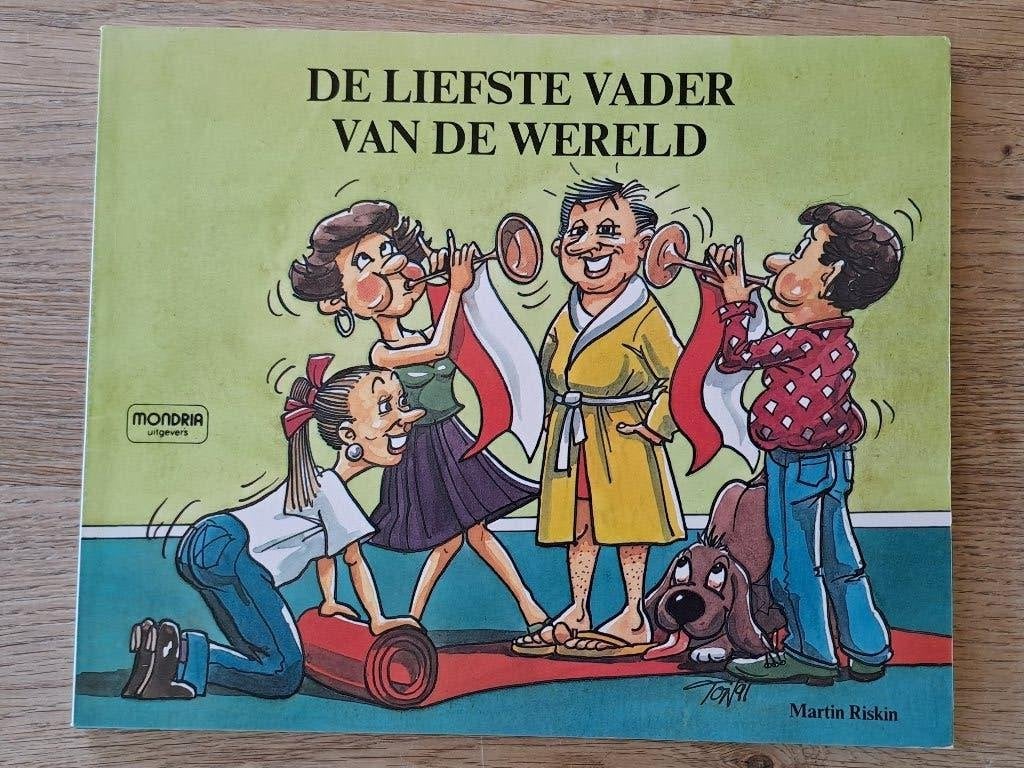 CARTOONS. DE LIEFSTE VADER VAN DE WERELD. MONDRIA, Gelezen, Cartoons, Martin Riskin, Ophalen of Verzenden