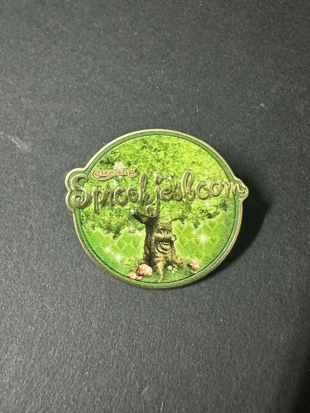 Efteling pin de sprookjesboom, Ophalen of Verzenden, Zo goed als nieuw, Button of Speldje