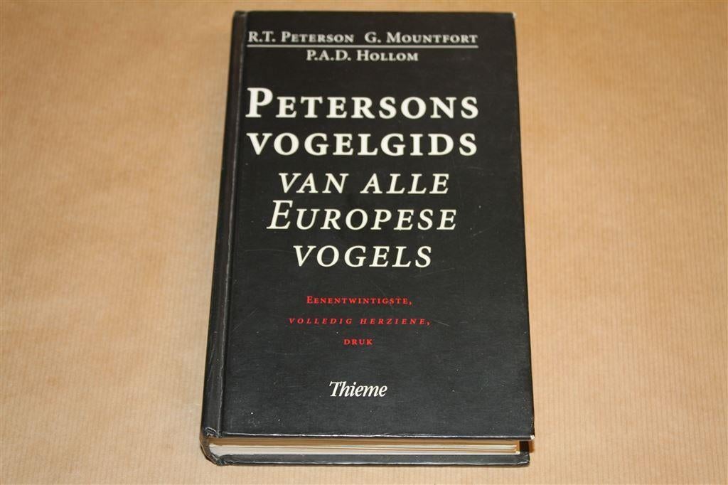 Petersons Vogelgids Europese vogels - 21e druk, Boeken, Ophalen of Verzenden, Zo goed als nieuw, Vogels