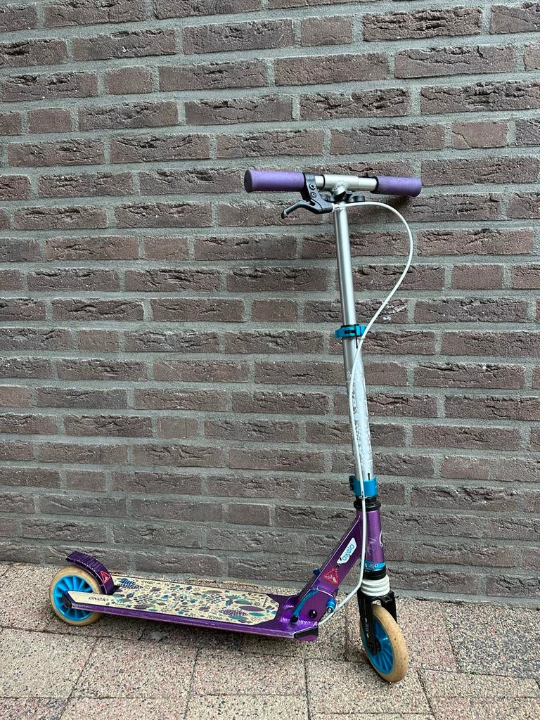 Oxelo paarse step, Ophalen, Zo goed als nieuw, Gewone step