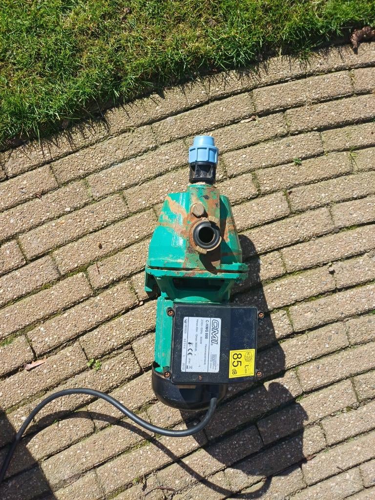 Gebruikte CMI C-HWG 800 Hauswasserwerk waterpomp, Tuin en Terras, Ophalen, Gebruikt, Elektrisch, Beregeningspomp