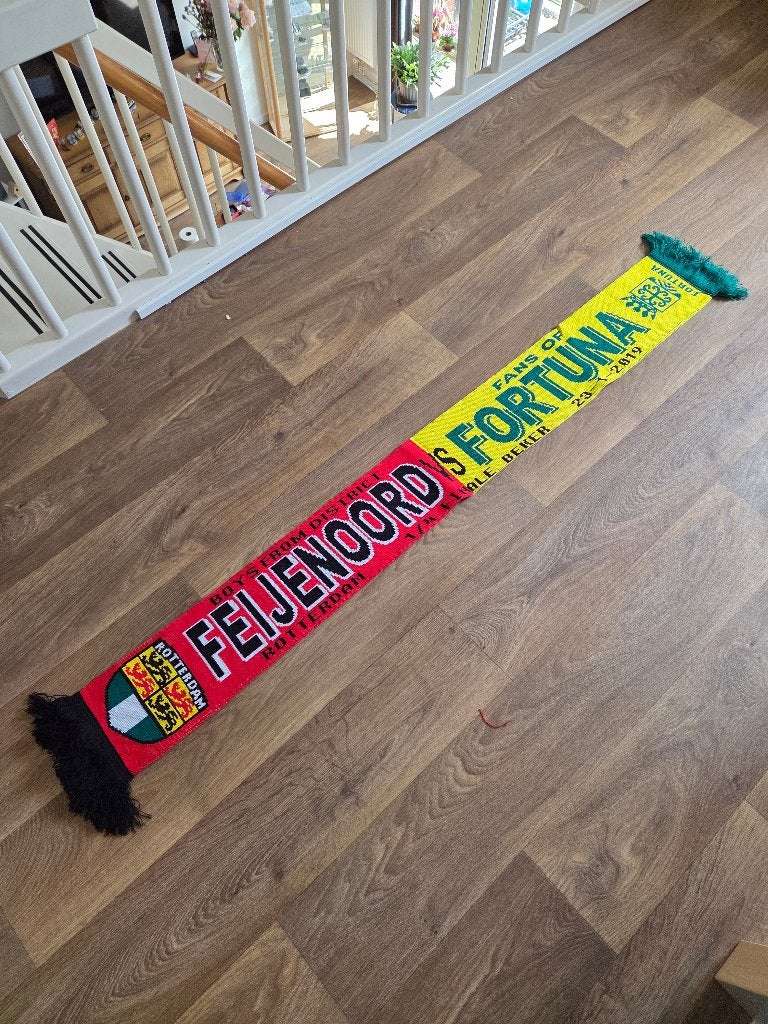 Feijenoord sjaal, Ophalen of Verzenden, Nieuw, Feyenoord, Vaantje of Sjaal