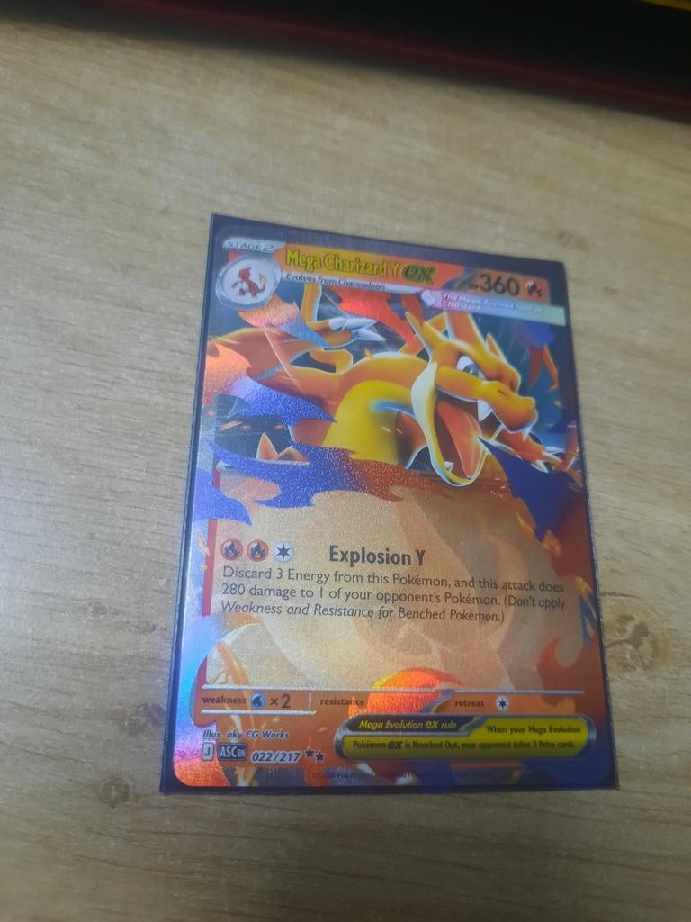Mega Charizard Y ex asc 22, Ophalen, Nieuw