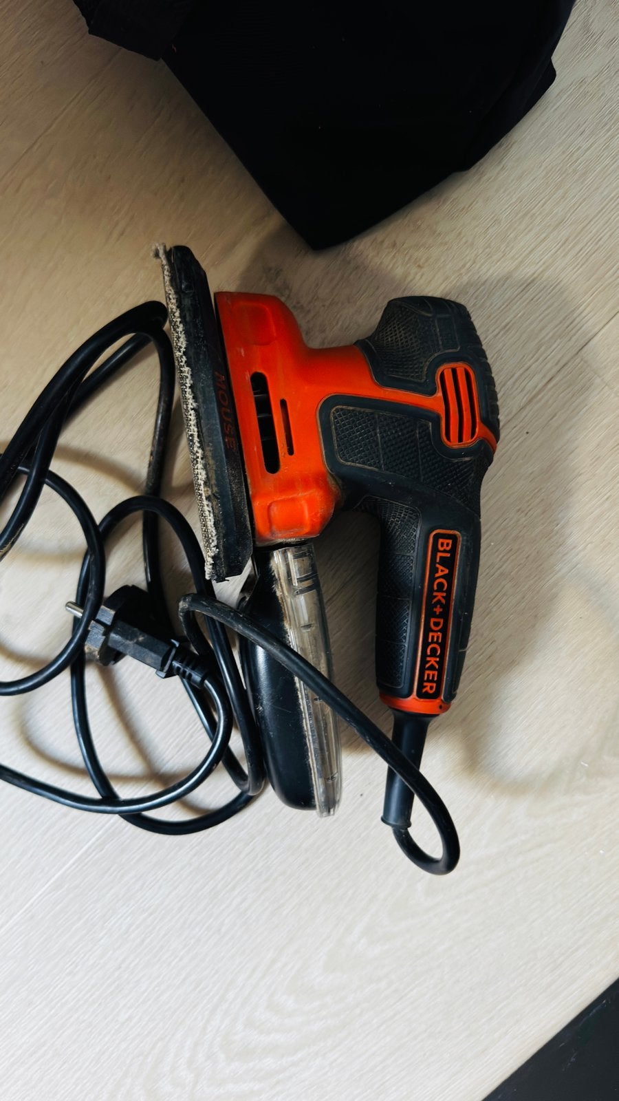 Black & Decker KA2000 Mouse schuurmachine, Doe-het-zelf en Verbouw, Ophalen of Verzenden, Gebruikt, Minder dan 600 watt, Vlakschuurmachine
