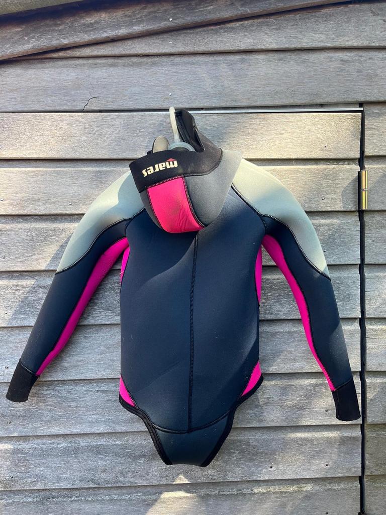 Mares duikpak voor dame, maat S, inclusief accessoires, Watersport en Boten, Duiken, Ophalen, Gebruikt, Duikpak