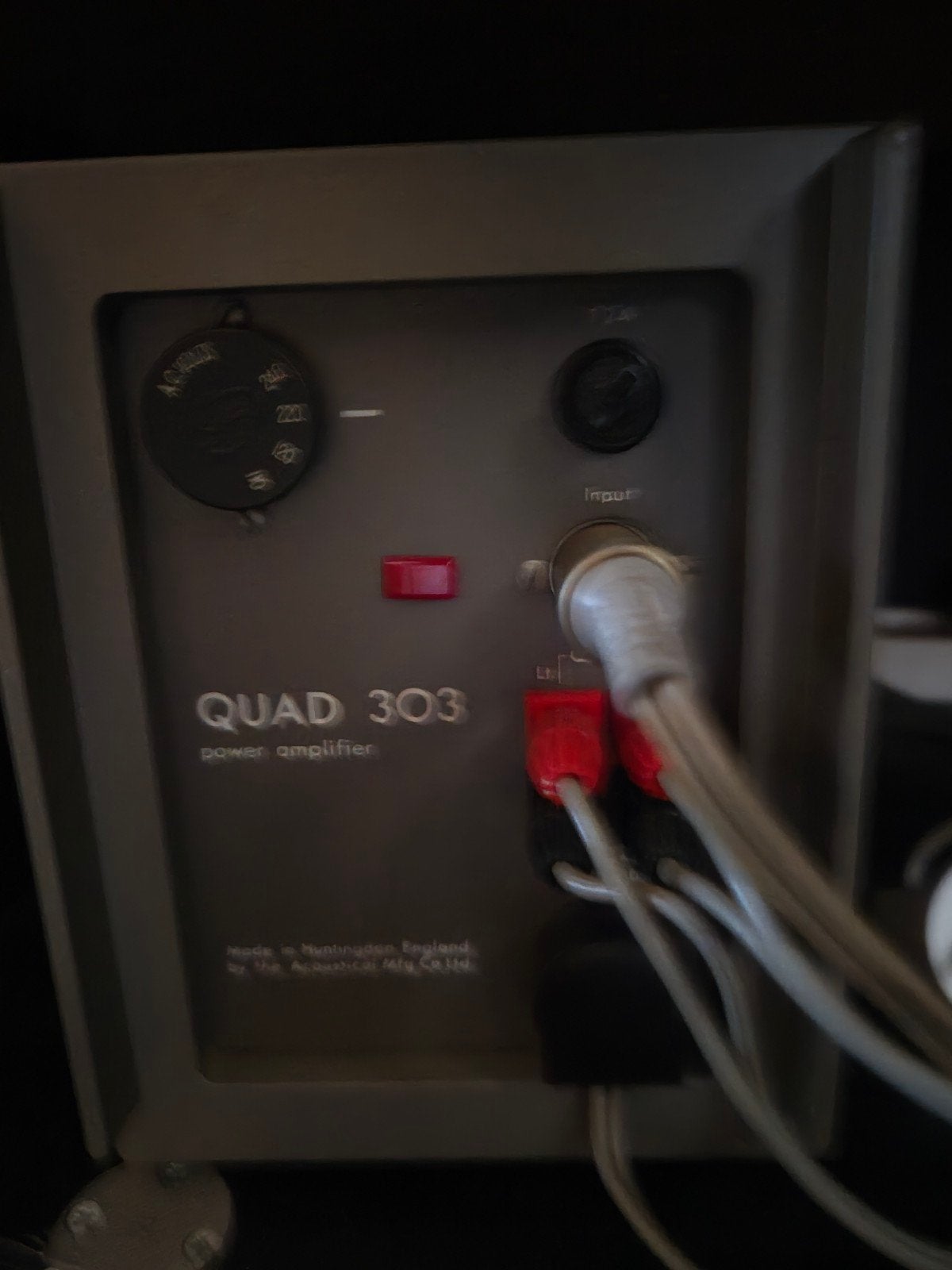 Vintage QUAD eindversterker met voorversterker en luidspr, Audio, Tv en Foto, Ophalen, Gebruikt, Stereo, Overige merken