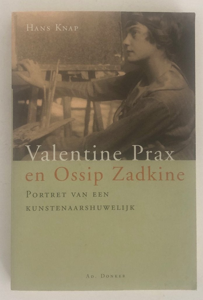 fraaie Valentine Prax en Ossip Zadkine   vintage, Ophalen of Verzenden, Schilder- en Tekenkunst
