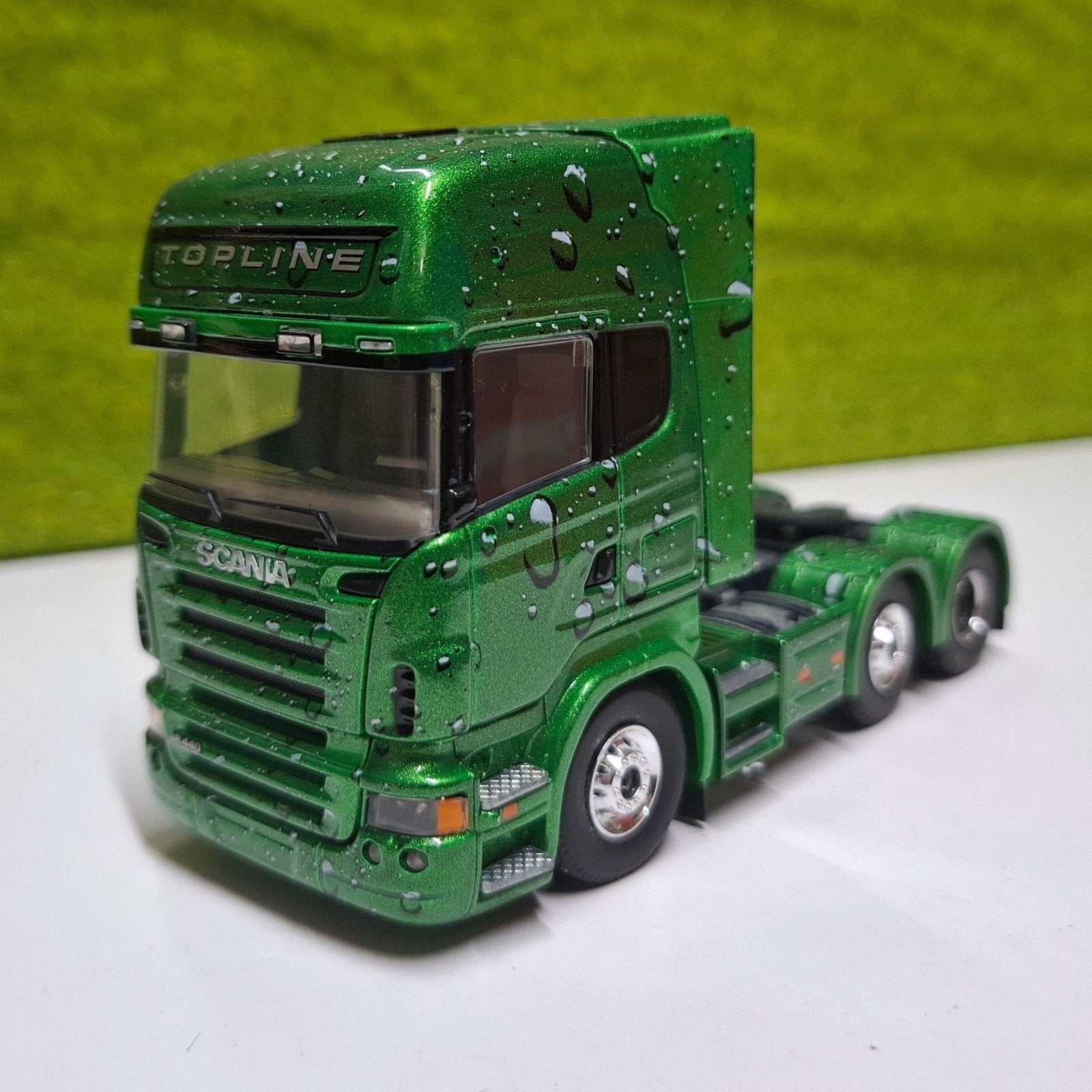 Tekno 1:50 Scania RAI model 'Druppel, Hobby en Vrije tijd, Modelauto's | 1:50, Ophalen of Verzenden, Zo goed als nieuw, Bus of Vrachtwagen