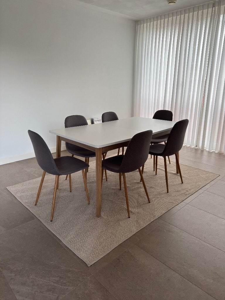 IKEA FULLMAKT Vloerkleed 170x240 Beige, Ophalen, Beige, 150 tot 200 cm, 200 cm of meer