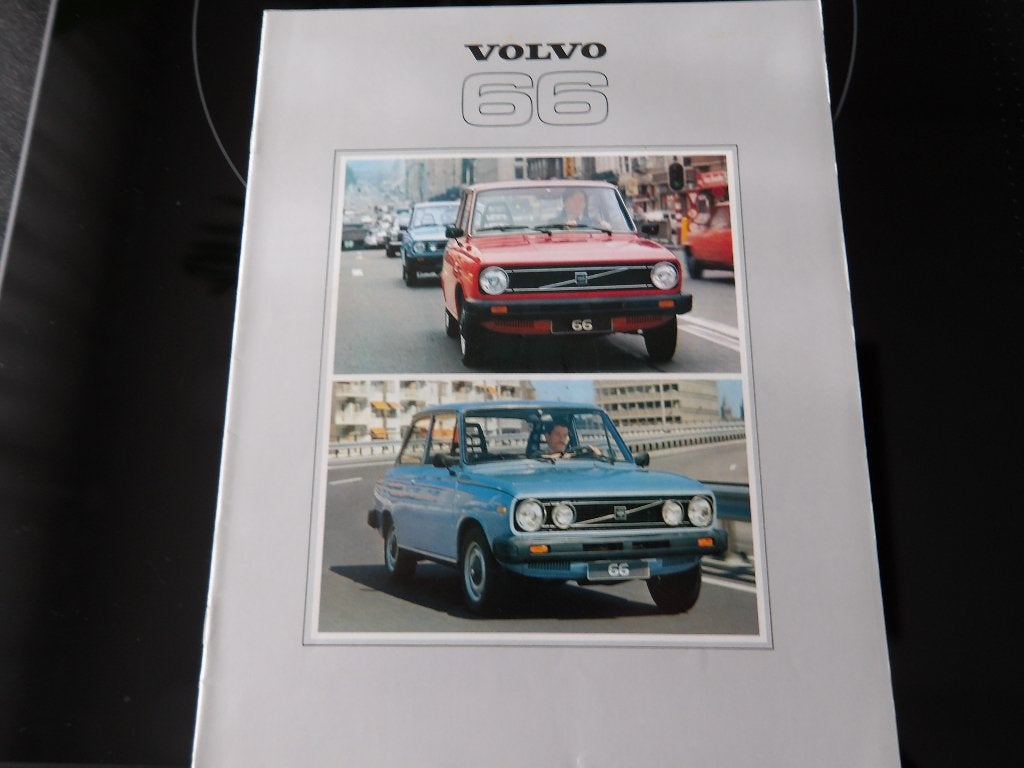 Volvo 66 Brochure - Origineel uit de jaren '70, Ophalen of Verzenden, Gelezen, Volvo