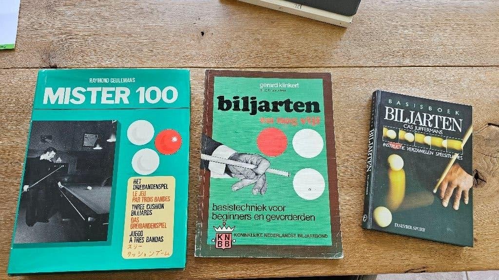 Biljart Billard basis oefen boek, Sport en Fitness, Biljarten en Poolen, Ophalen of Verzenden, Zo goed als nieuw, Overige typen