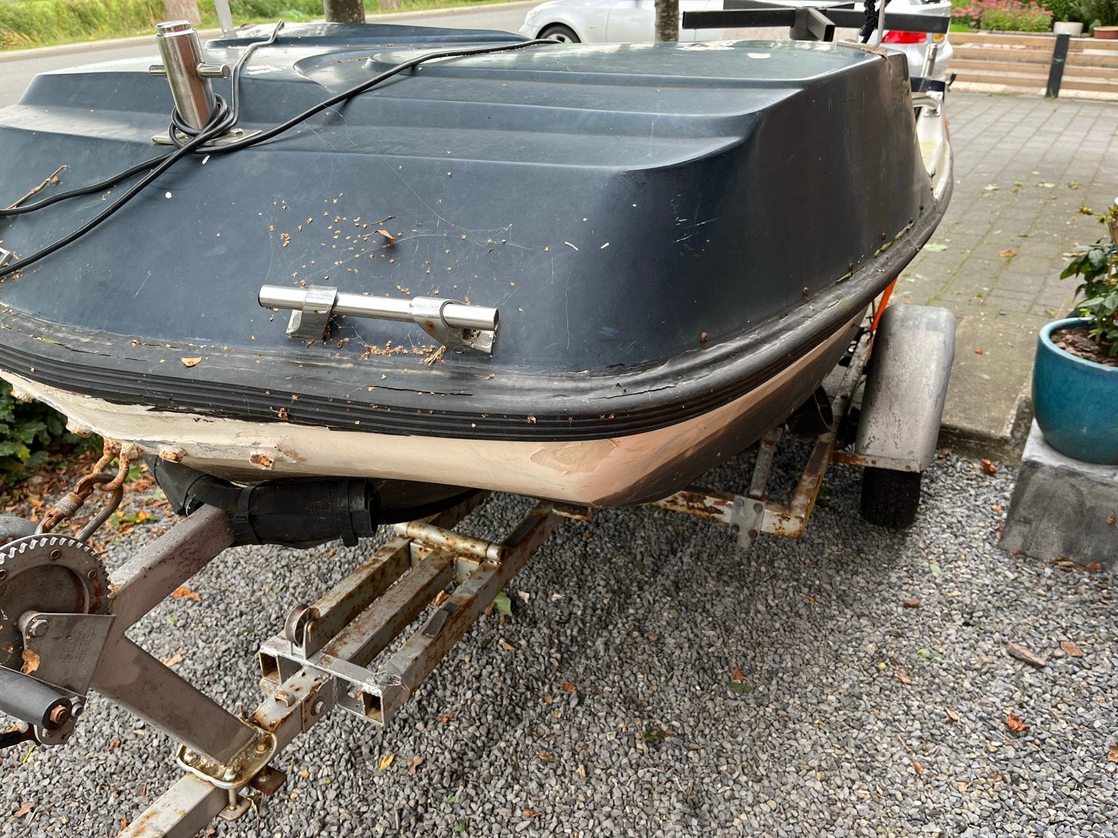 Gratis bootje met werk - Ideaal voor de handige klusser!, Ophalen of Verzenden, Gebruikt, Motorboot