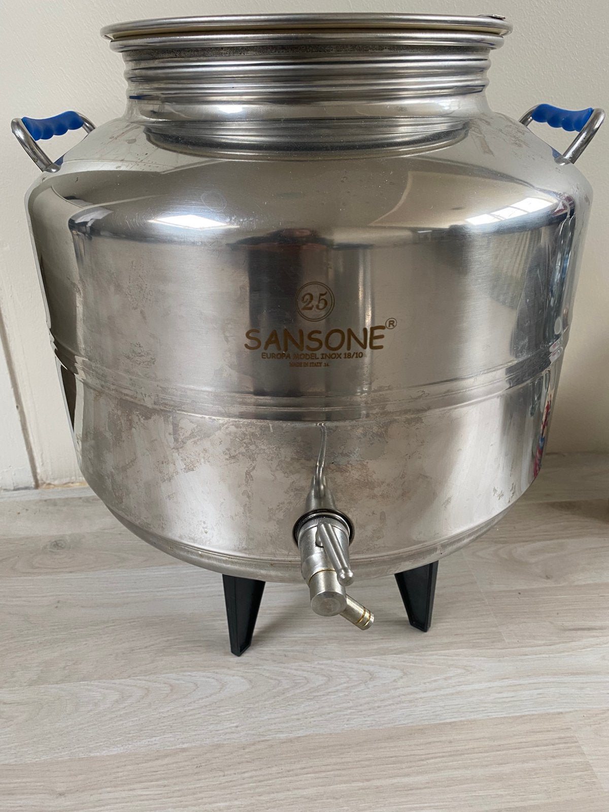 Olijfolie vat 25 liter Sansone, Ophalen, Zo goed als nieuw, Overige merken