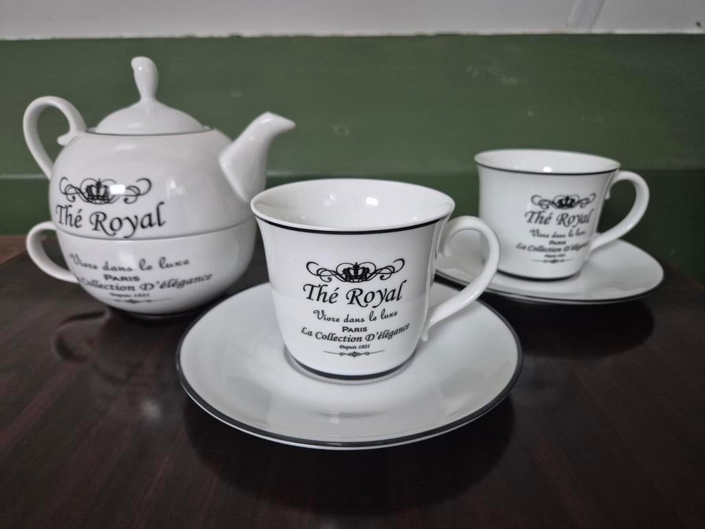 The Royal Paris Theeservies - Elegant en Compleet, Antiek en Kunst, Ophalen of Verzenden