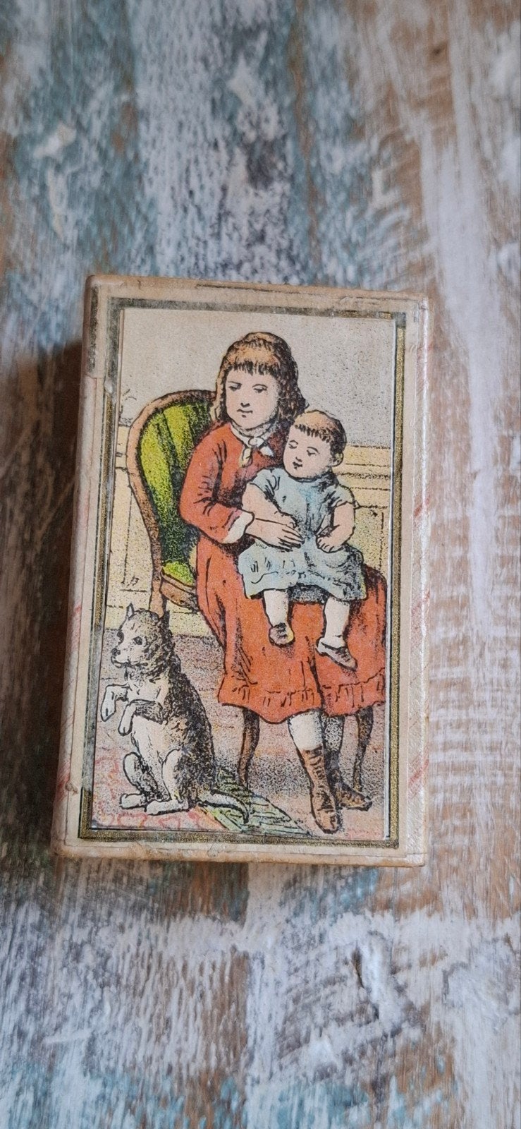 Oud juweliersdoosje, Antiek en Kunst, Curiosa en Brocante, Ophalen of Verzenden