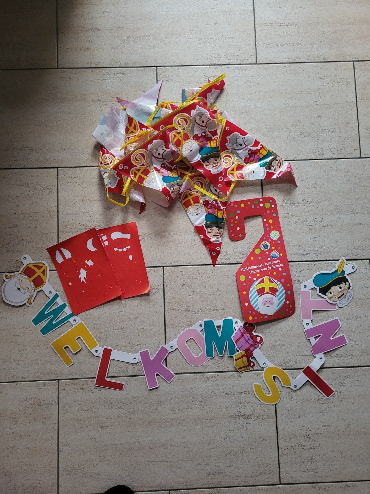 Sinterklaas versiering, Diversen, Sinterklaas, Ophalen