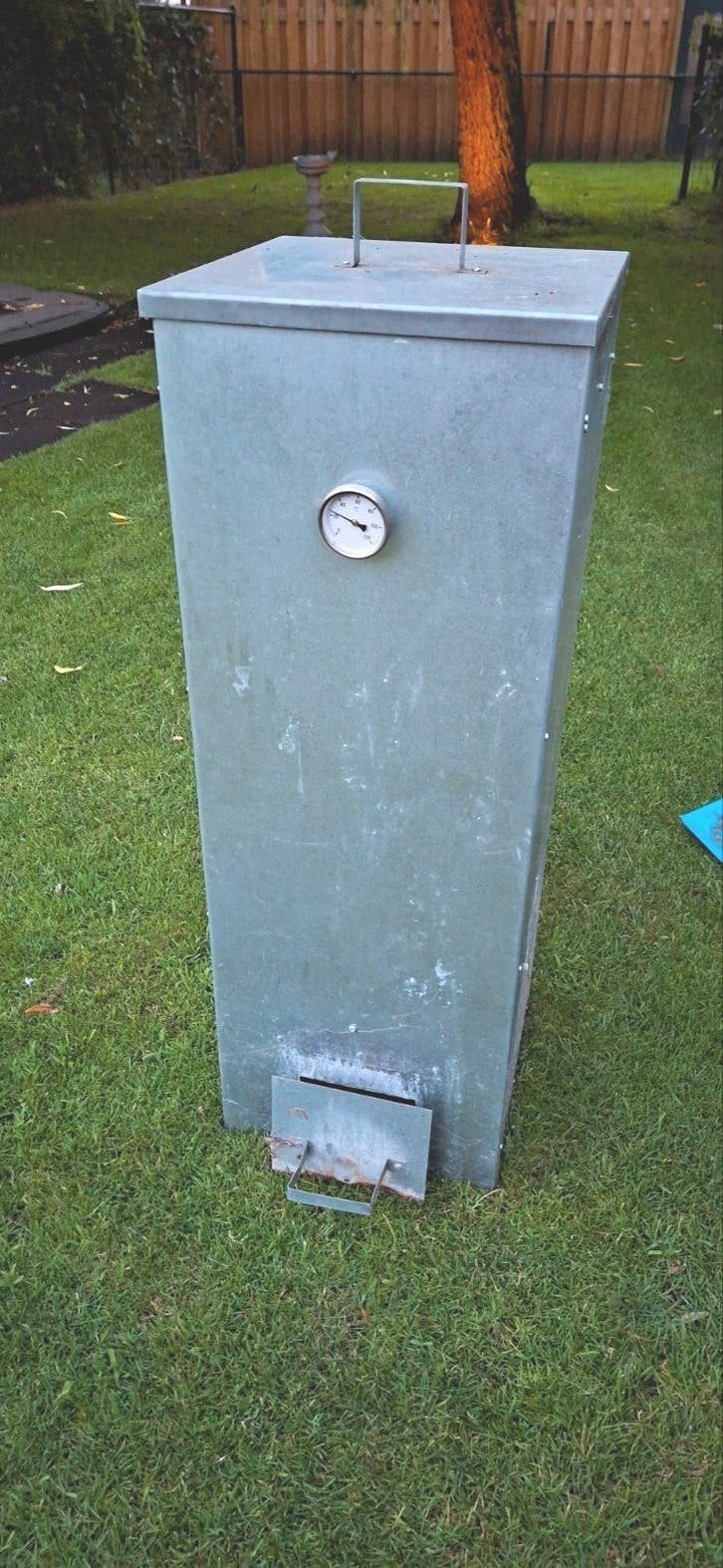 Rookton rookoven met thermometer, Ophalen, Gebruikt
