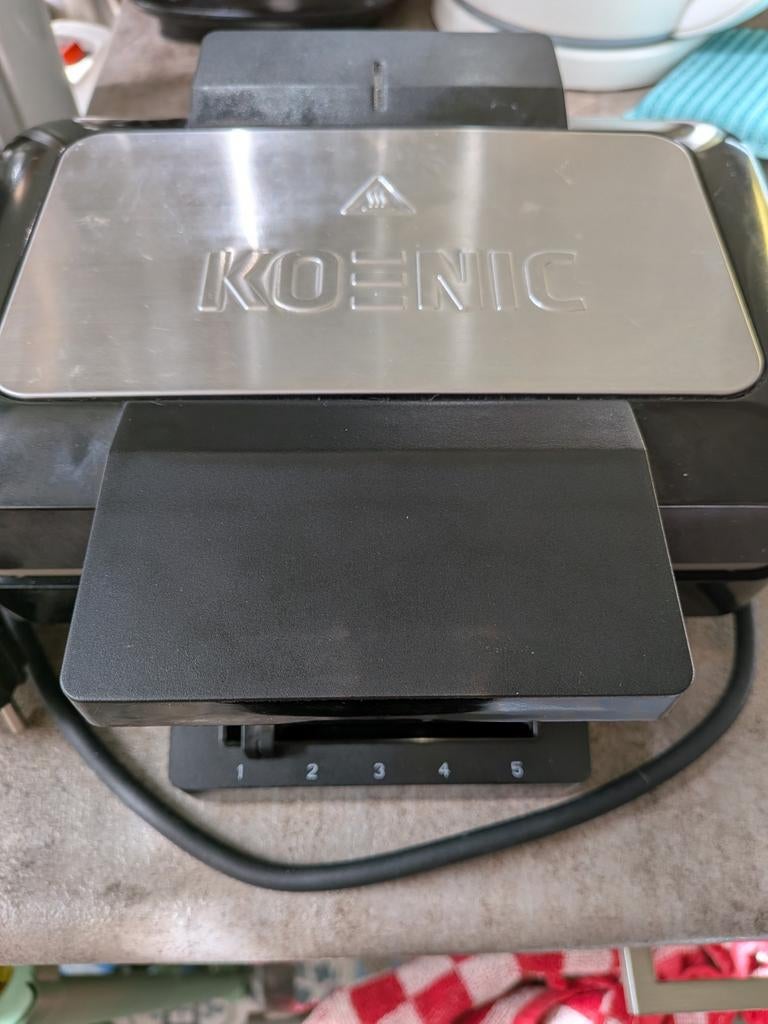 Koenic wafelijzer - Perfect voor heerlijke wafels, Ophalen, Zo goed als nieuw
