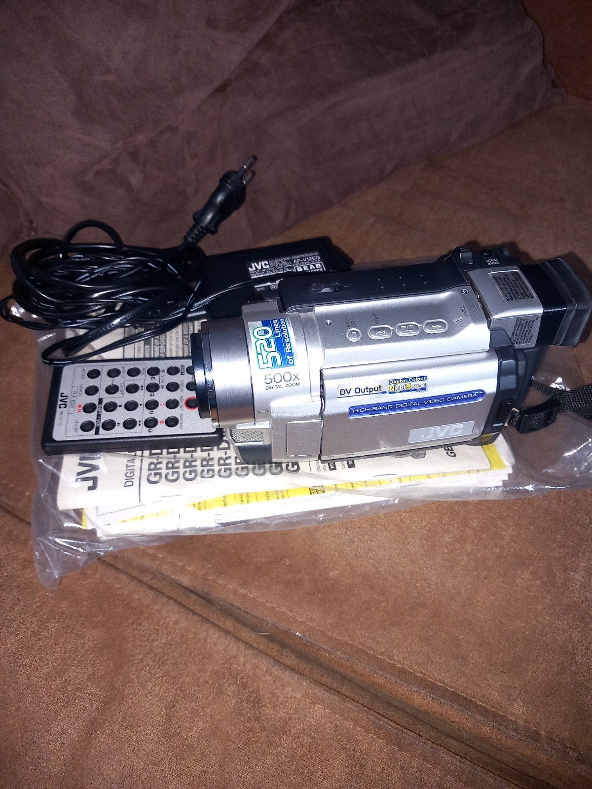 Jvc gr-dvl160eg mini-dv camera (zie adv voor info), Ophalen, Mini dv, Gebruikt, JVC