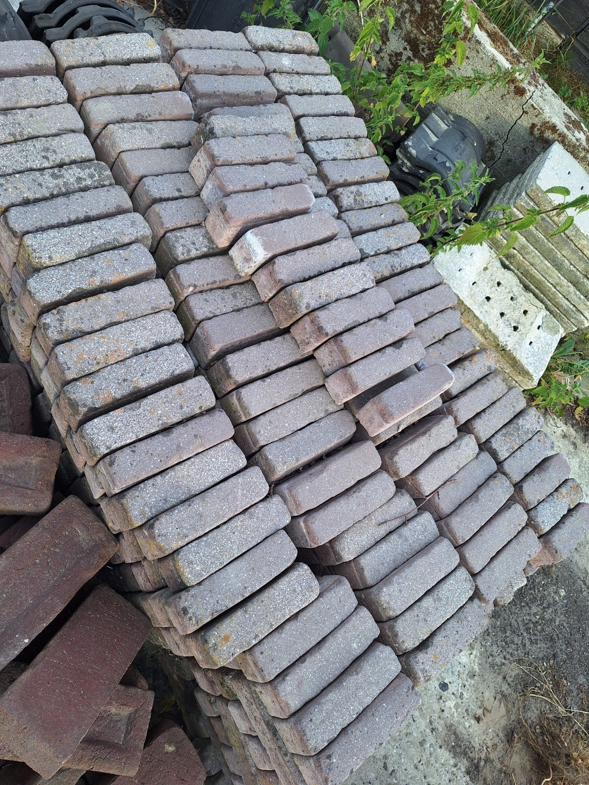 Gebruikte klinkers voor tuin of oprit, Ophalen, Gebruikt, Klinkers, 5 tot 10 m²