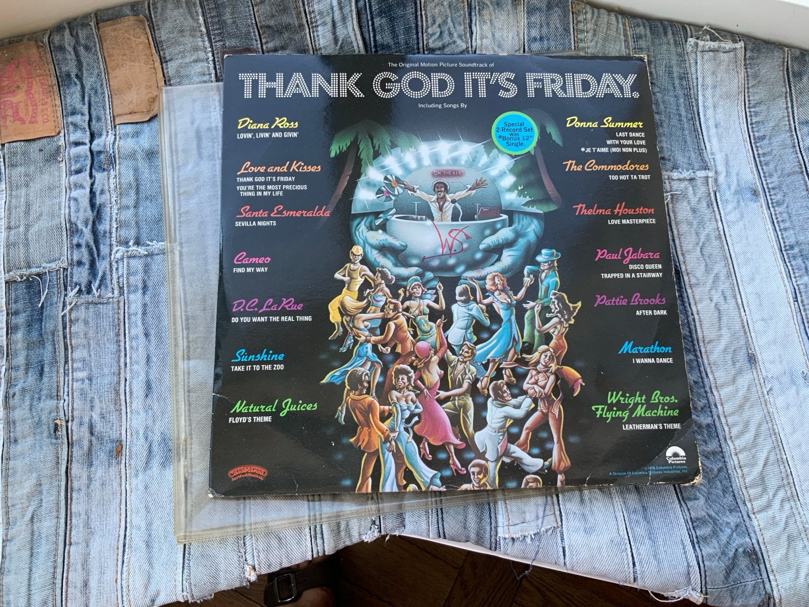 Thank God It's Friday Soundtrack LP (1978), Cd's en Dvd's, Gebruikt, Pop, Ophalen of Verzenden, 12 inch