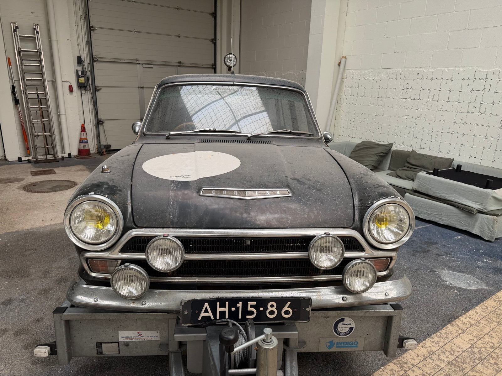 Ford Cortina Estate, 1966, barnfind, Stationwagon, Particulier, Geïmporteerd, Groen