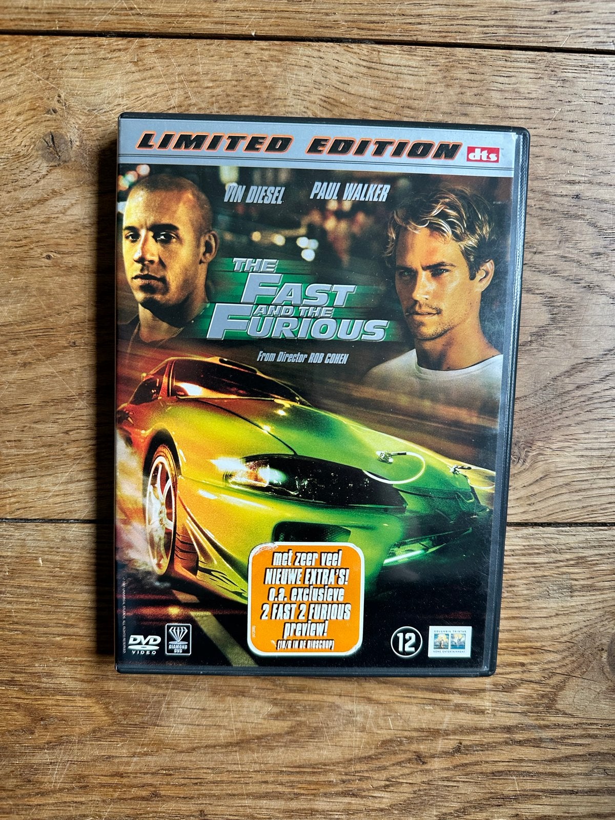 The Fast and the Furious - Limited Edition DVD, Nederlands, Actiethriller, Ophalen of Verzenden, Vanaf 12 jaar