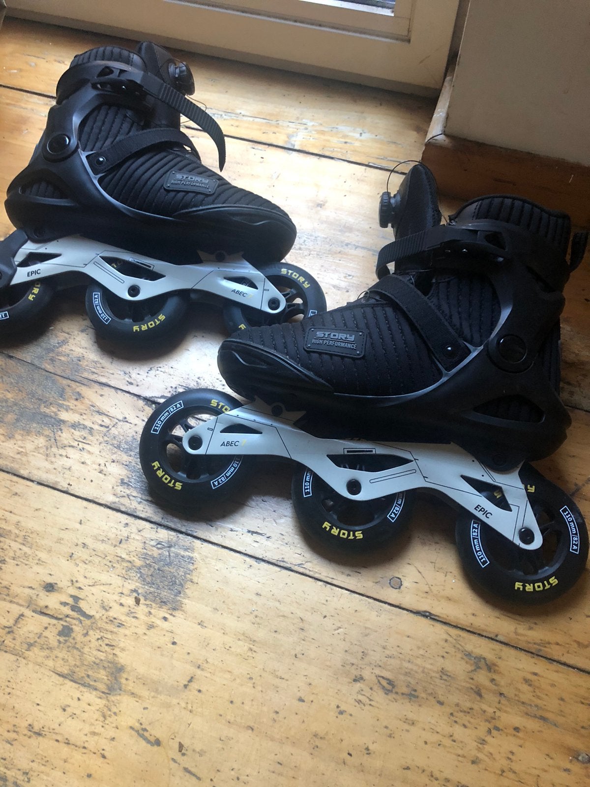 Skates  story, Ophalen, Zo goed als nieuw