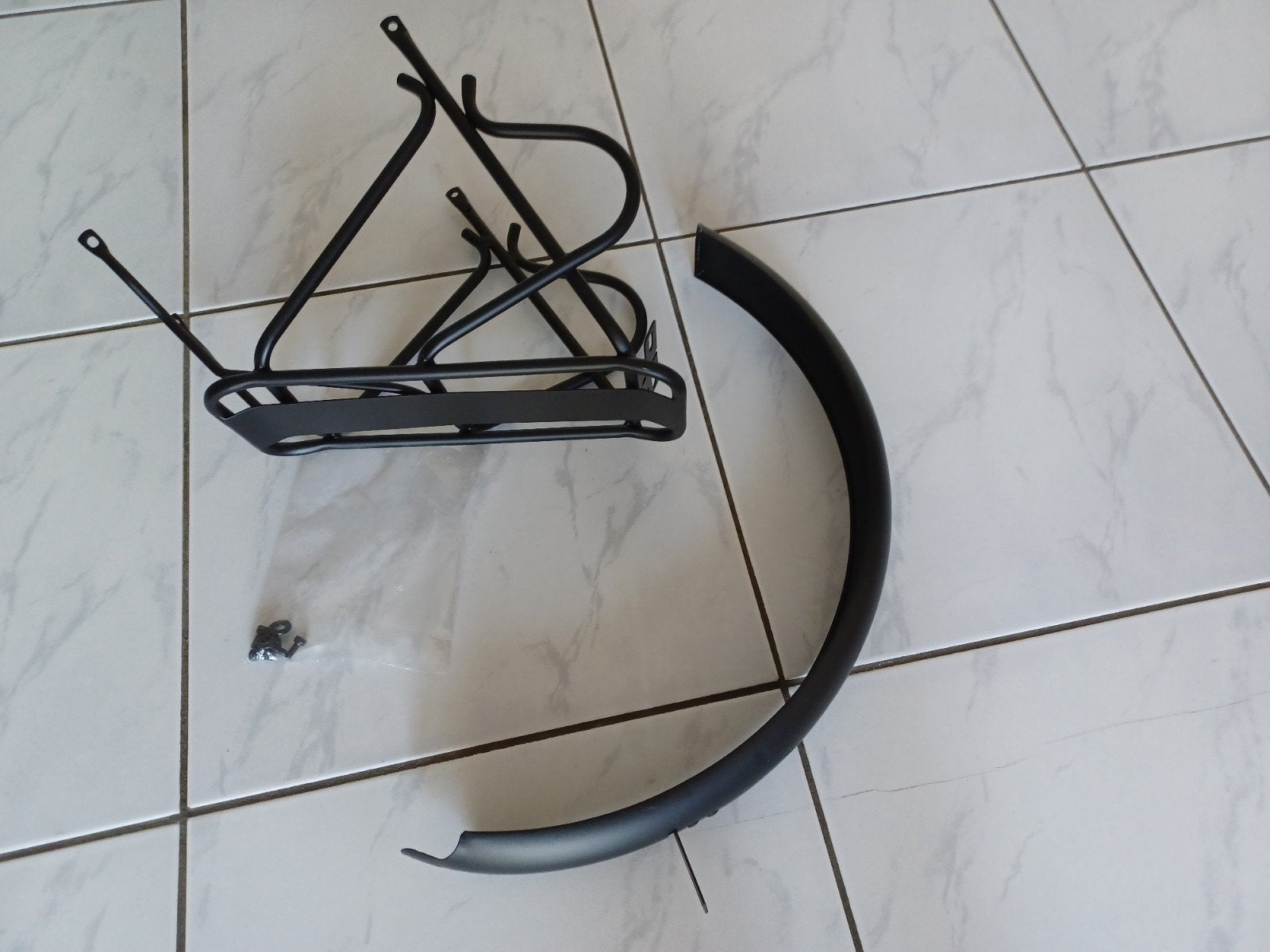 Nieuwe Bagagedrager en Spatbord (wie bied), Wiel, Rigid, Gebruikt, Stadsfiets