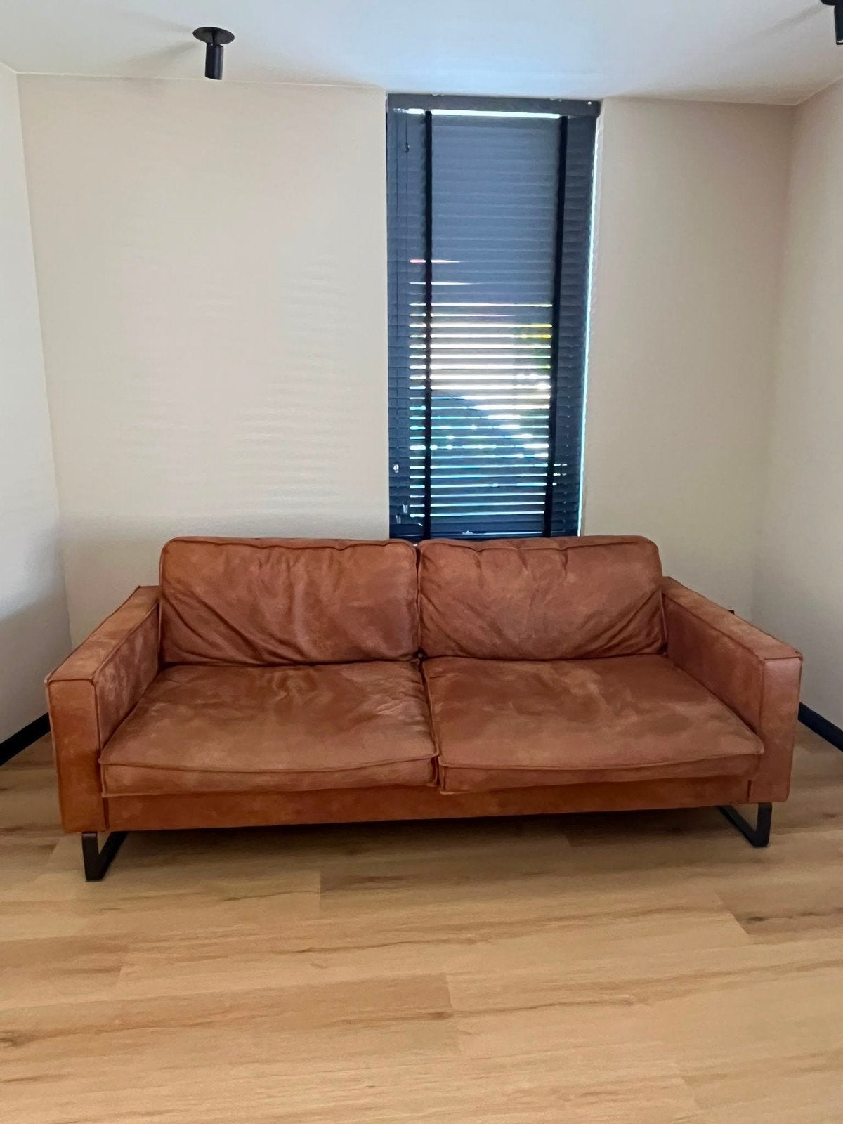 Comfortabele 3-persoons bank - 205x60 cm, Ophalen, Gebruikt, Minder dan 75 cm, Driepersoons