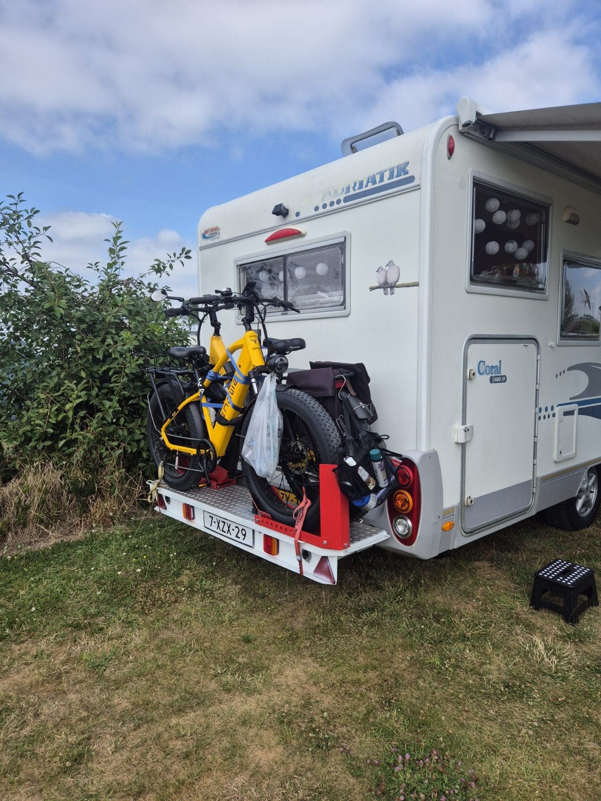fiat ducato  fietsen/brommer/motordrager, Ophalen of Verzenden, Zo goed als nieuw