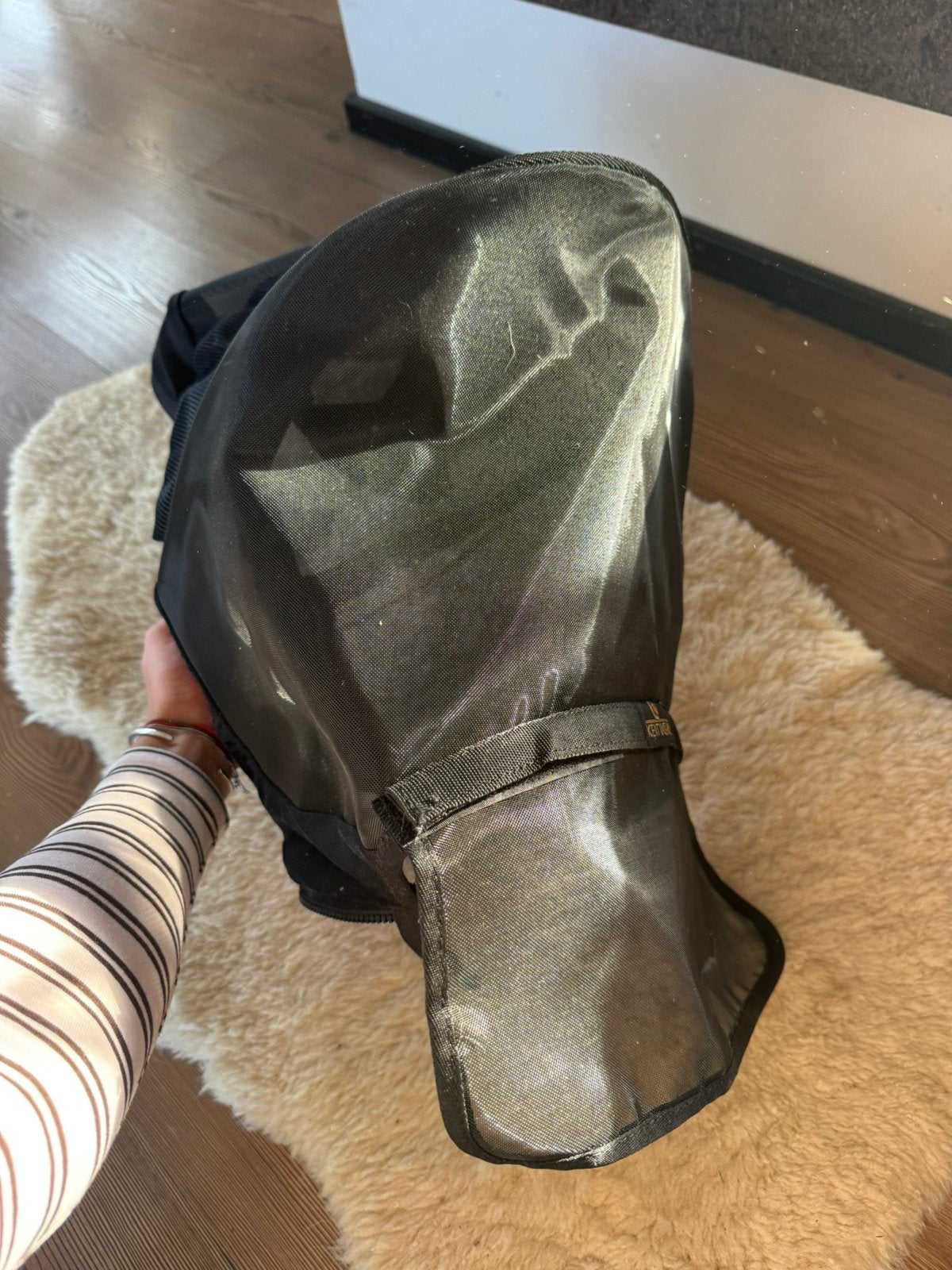 Kentucky fly mask vliegenmasker, Ophalen of Verzenden, Zo goed als nieuw, Overige formaten
