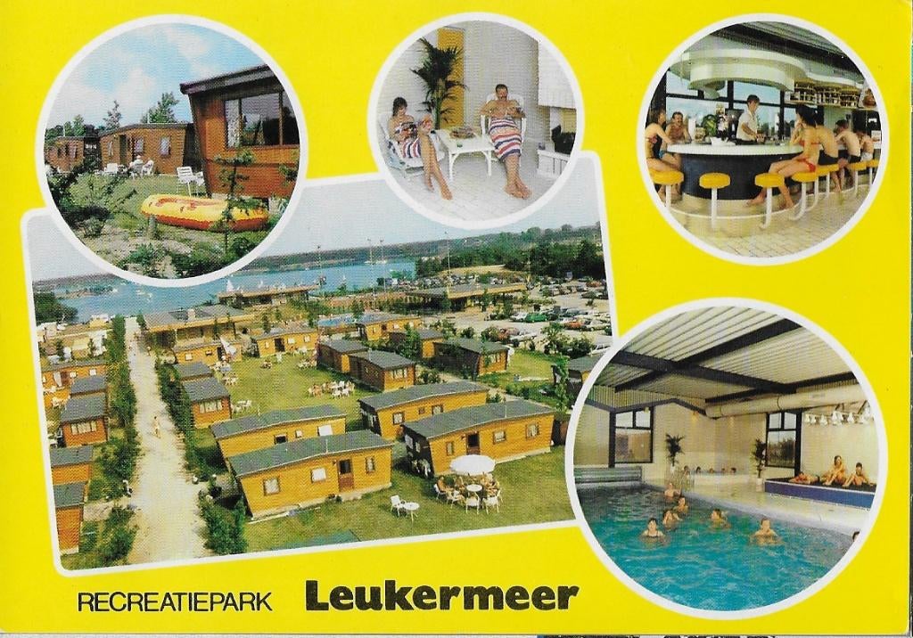 Well Recreatie Leukermeer Gelopen Ansichtkaart (4089), Verzenden, 1980 tot heden, Gelopen