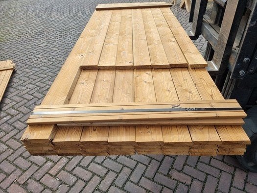 Thermowood planken 2.5x11.0 cm - nr: tp230, Tuin en Terras, Palen, Balken en Planken, Ophalen, Nieuw, 180 tot 250 cm, Planken