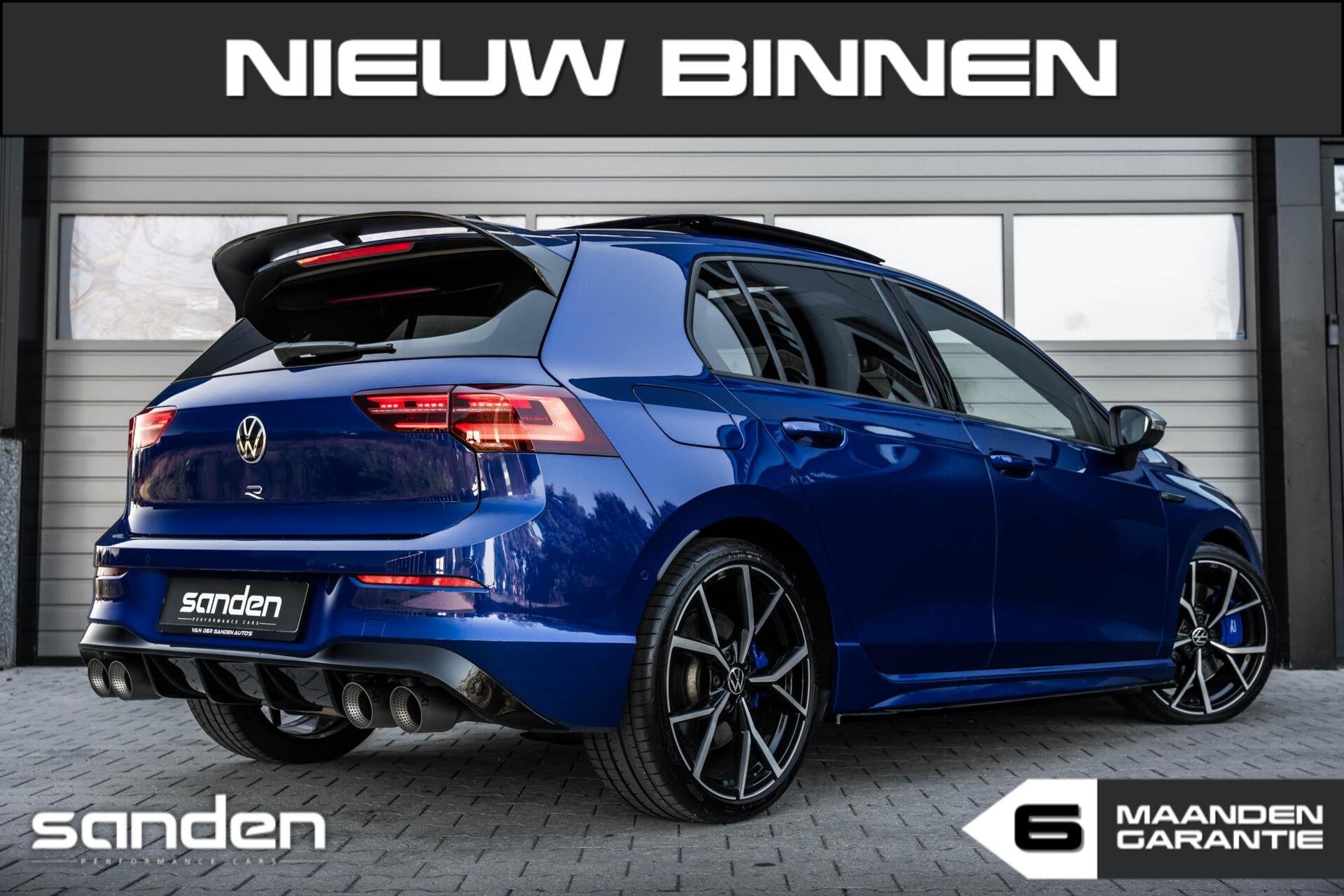 Volkswagen Golf 2.0 TSI R 4Motion|Akra|Pano|H/K|Drift|Leder, Auto's, 4 cilinders, 1984 cc, Leder, Bedrijf