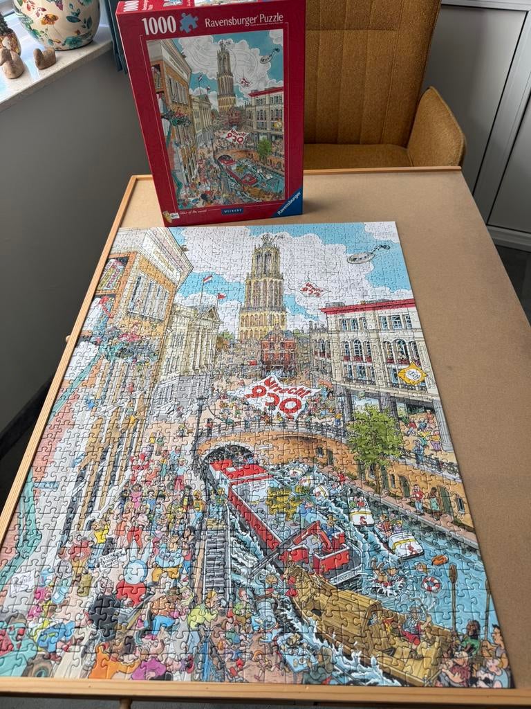 Ravensburger puzzle utrecht, Hobby en Vrije tijd, Ophalen, 500 t/m 1500 stukjes, Zo goed als nieuw