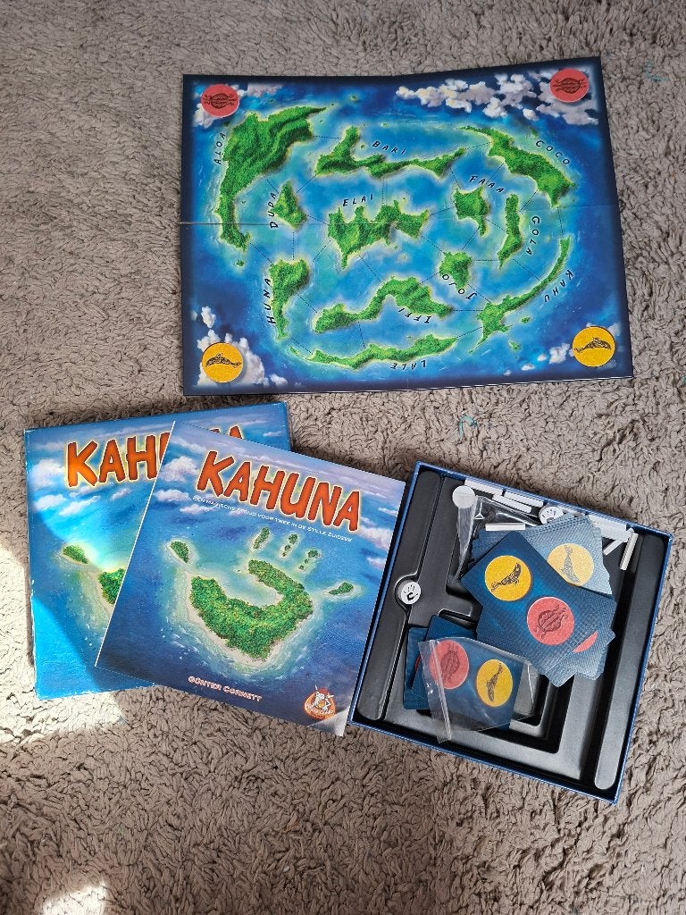 Kahuna – tactisch bordspel voor 2 spelers, Hobby en Vrije tijd, Gezelschapsspellen | Bordspellen, Ophalen of Verzenden, Gebruikt
