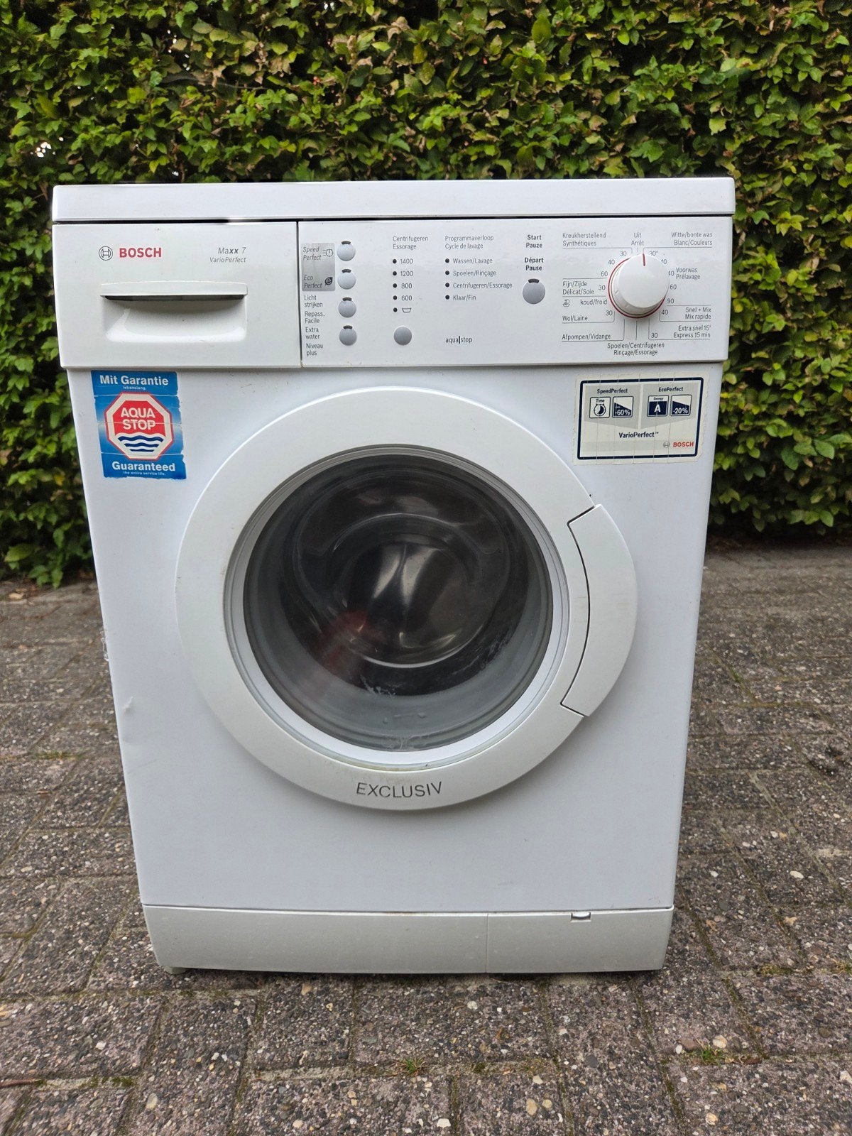 Bosch Maxx 7 VarioPerfect Wasmachine, Witgoed en Apparatuur, Wasmachines, Energieklasse A of zuiniger, Ophalen of Verzenden, Zo goed als nieuw