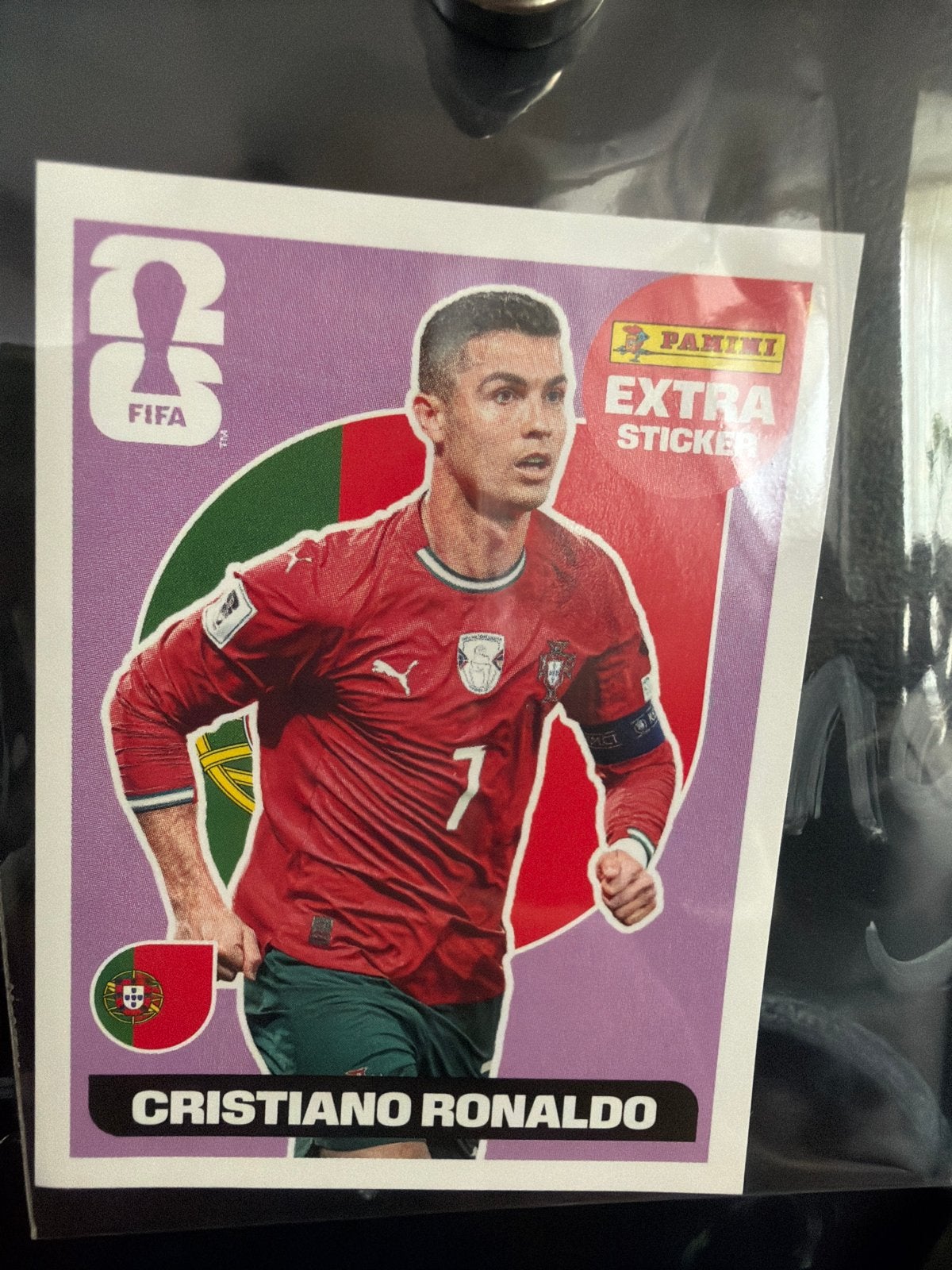 Cristiano Ronaldo Panini Extra Sticker FIFA, Verzamelen, Stickers, Ophalen, Nieuw, Sport