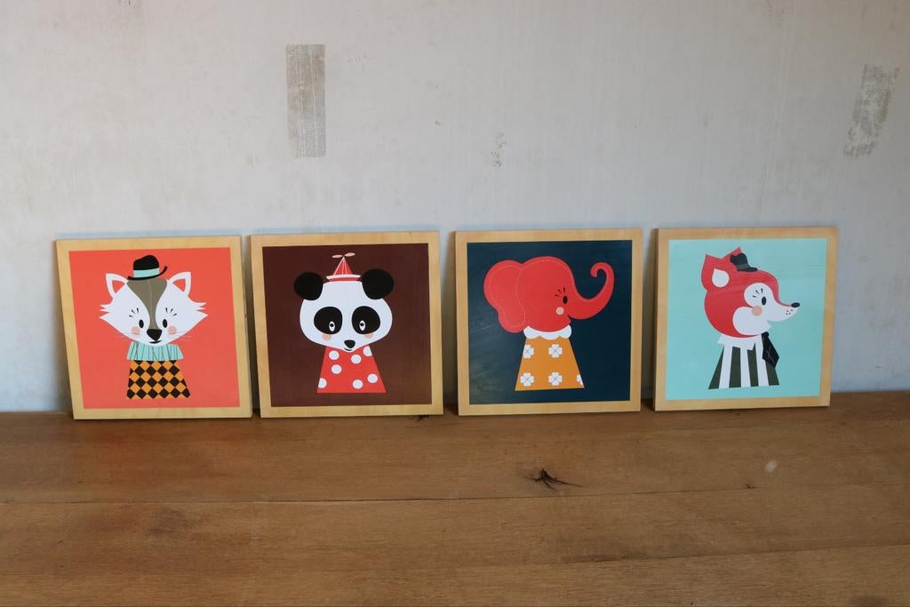 Ferm Living wanddecoratie kinderkamer, Minder dan 50 cm, Ophalen of Verzenden, Minder dan 50 cm, Print