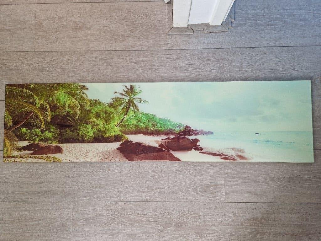 Plexiglas schilderij strand, Ophalen, Glas, Landschap