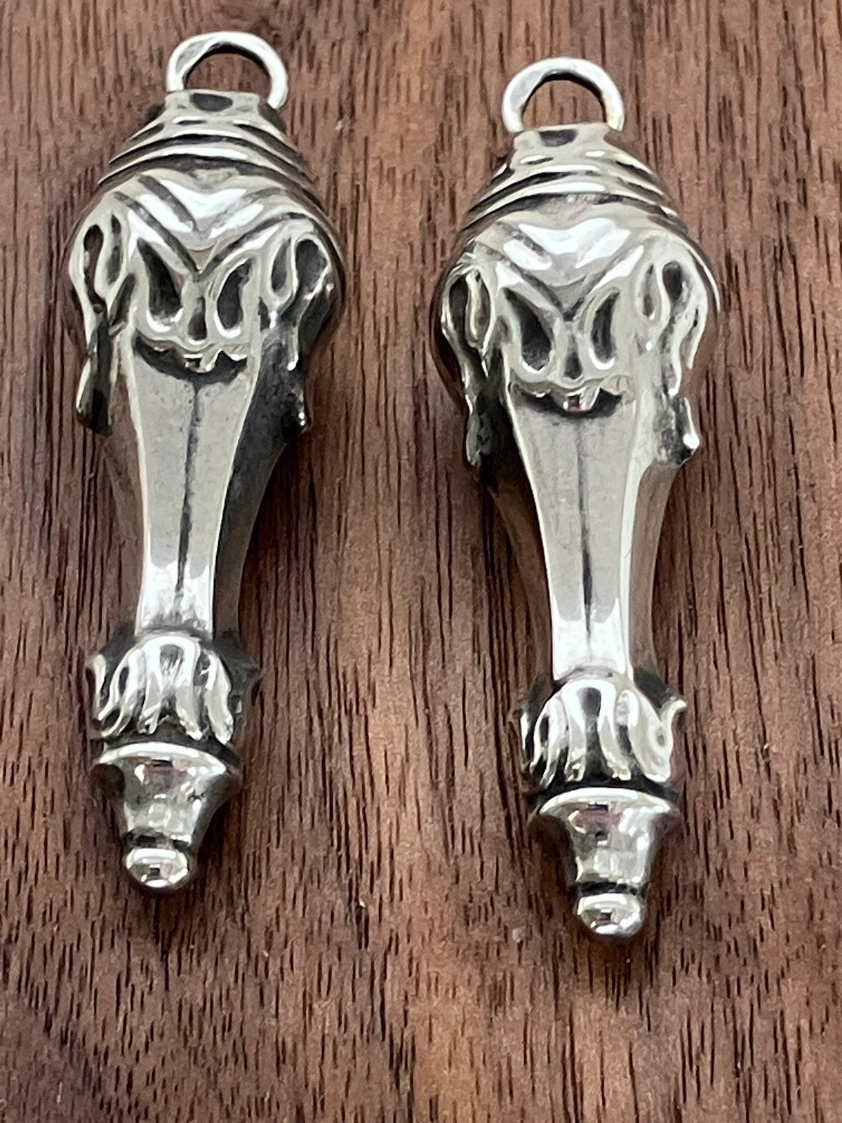 Set zilveren breidoppen, Ophalen of Verzenden, Zo goed als nieuw, Zilver