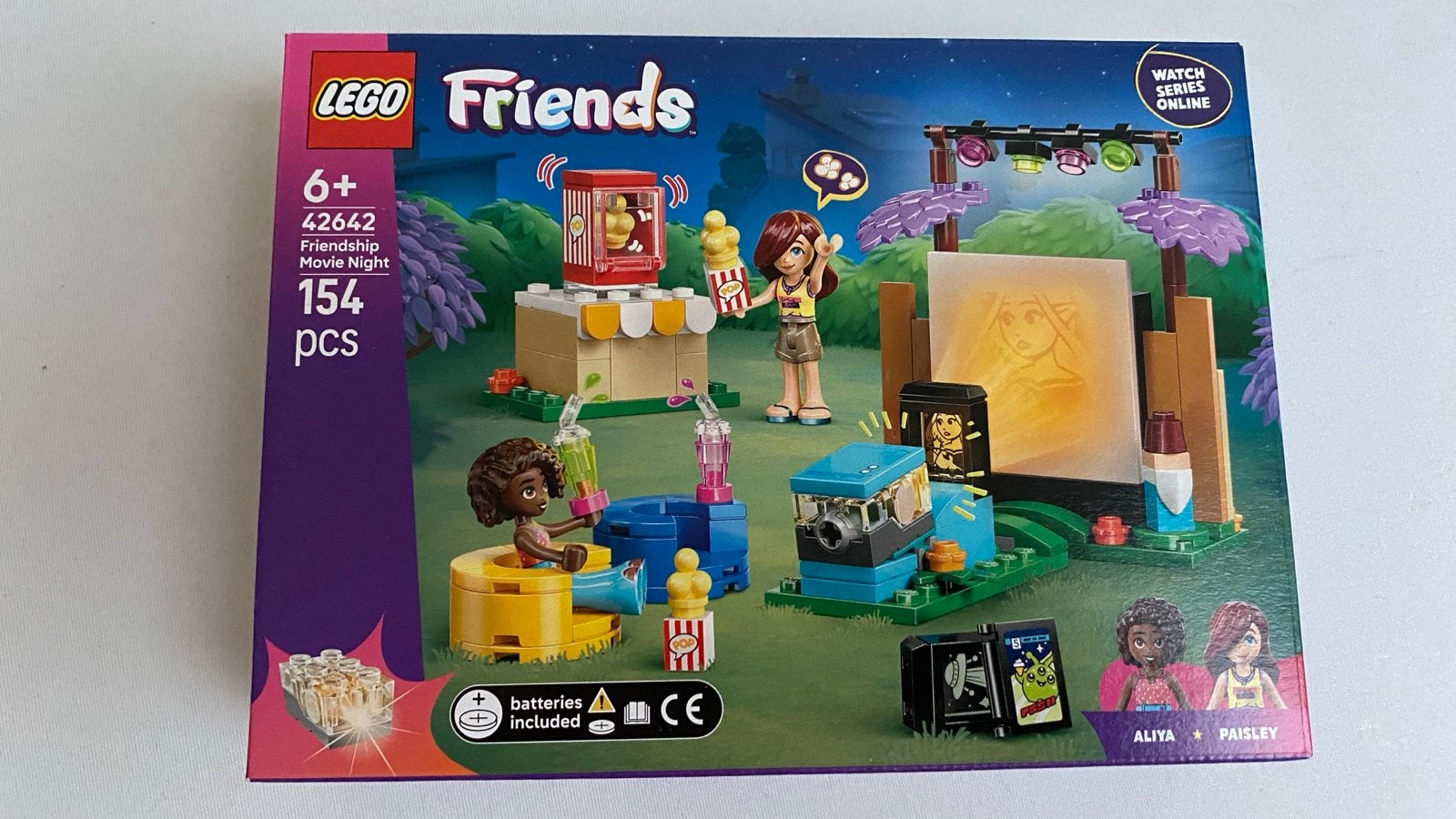 Lego Friends 42642 Filmavond - Nieuw in doos, Nieuw, Friends, Ophalen of Verzenden, Complete set