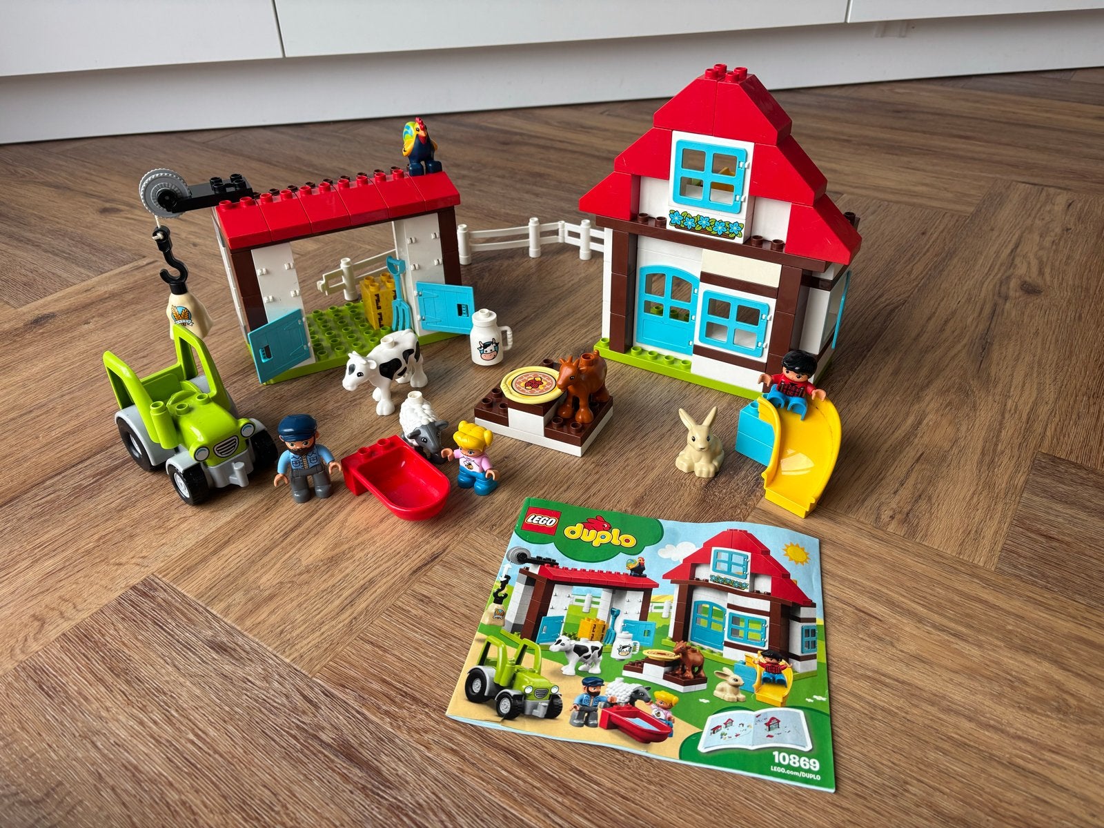 LEGO DUPLO Avonturen op de boerderij 10869, Ophalen, Gebruikt, Overige thema's, Compleet