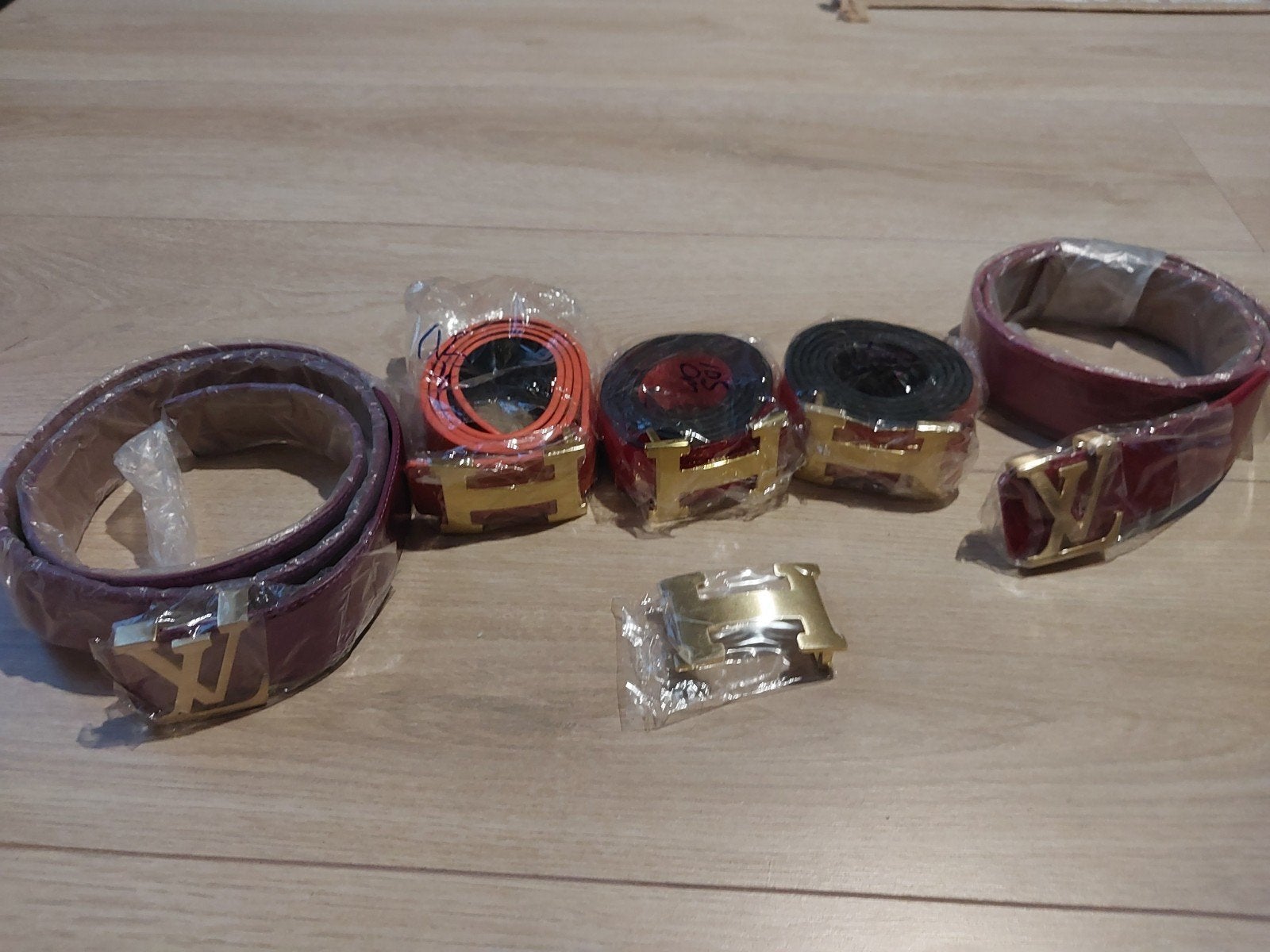 5 verschillende Ceinturen, Tailleriem, Ophalen of Verzenden, 3 tot 5 cm, Bruin