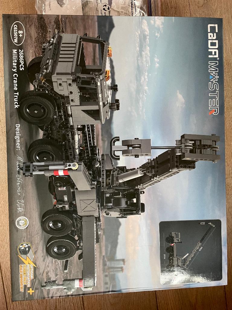 Cadfi Master military crane truck C61507W +elektrisch pakket, Ophalen of Verzenden, Nieuw